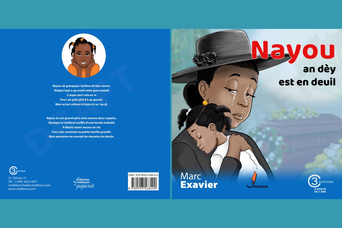 « Nayou est en deuil » : quand Marc Exavier écrit pour les enfants de bas âge
